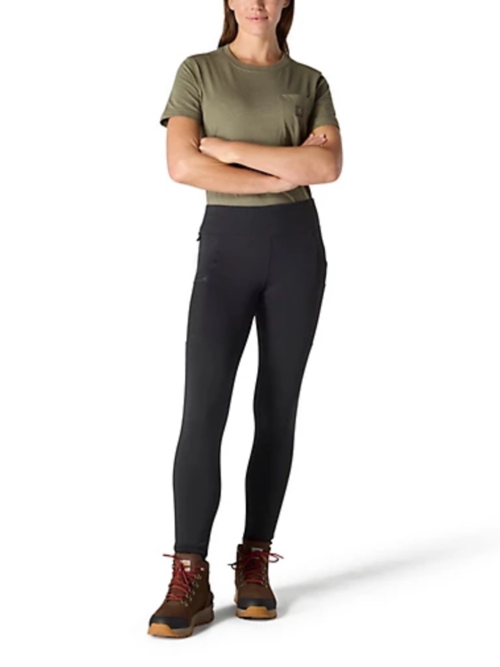 Carhartt Force fit black leggings with pockets
